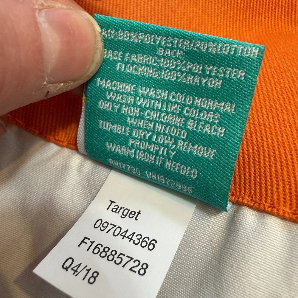 Pillowfort light blocking curtain‎ panels orange 63